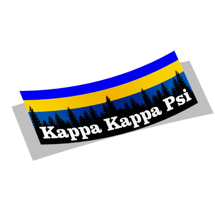 Kappa Kappa Psi Mountains Decal
