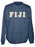 Phi Gamma Delta Crewneck Sweatshirt with Sewn-On Letters