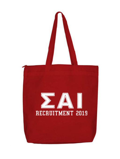 Sigma Alpha Iota Collegiate Letters Event Tote Bag