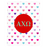 Alpha Chi Omega Hearts Fleece Blankets Alpha Chi Omega Hearts Fleece Blankets