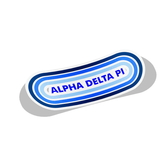 Alpha Delta Pi Capsule Sorority Decal