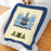Alpha Xi Delta Sherpa Lap Blanket Sherpa 50