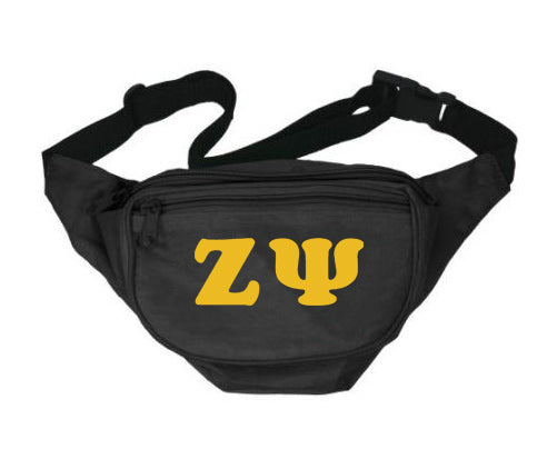 Zeta Psi Letters Layered Fanny Pack