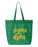 Sigma Alpha Cursive Tote Bag