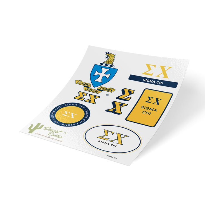 Sigma Chi Traditional Decal Set