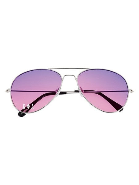 Kappa Phi Lambda Ocean Gradient OZ Letter Sunglasses