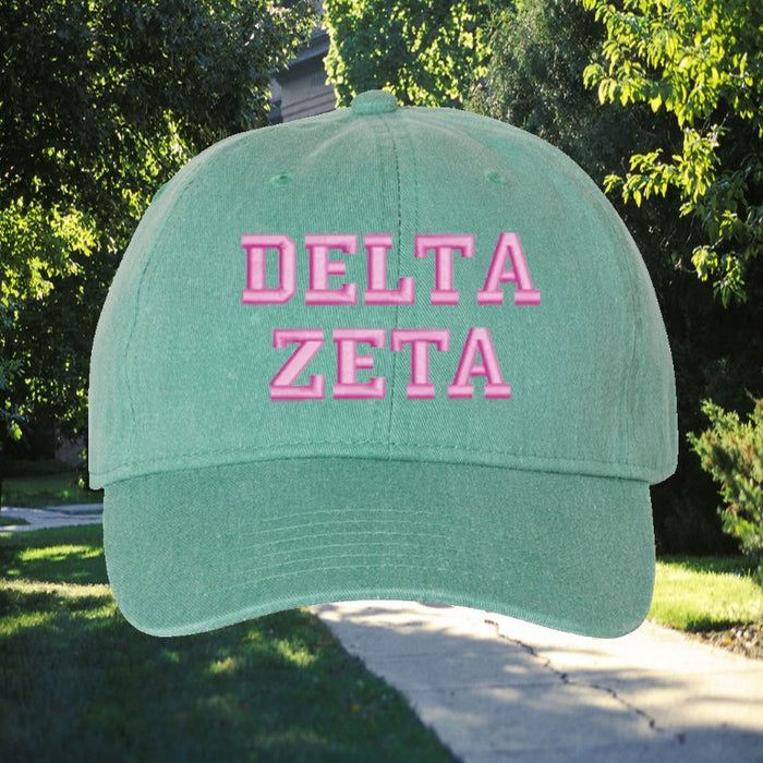 Delta Zeta Comfort Colors Varsity Hat