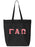 Gamma Alpha Omega Tote Bag