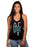 Delta Gamma Tribal Feathers Poly-Cotton Tank