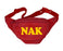 Nu Alpha Kappa Fanny Pack Letters Layered Fanny Pack