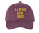 Alpha Chi Rho Comfort Colors Varsity Hat