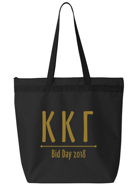 Kappa Kappa Gamma Oz Letters Event Tote Bag