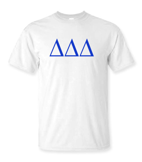 Delta Delta Delta Letter T-Shirt