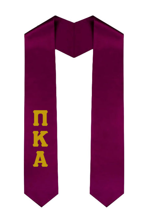 Pi Kappa Alpha Classic Colors Graduation Stole