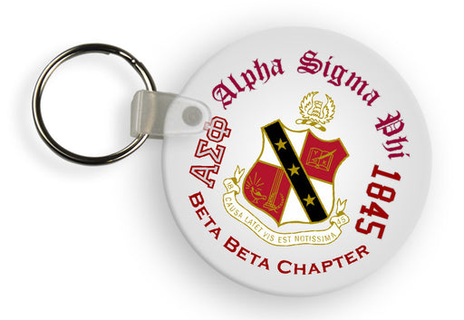 Alpha Sigma Phi Color Keychain