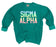 Sigma Alpha Comfort Colors Pastel Sorority Sweatshirt