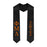 Phi Mu Delta Vertical Grad Stole with Letters & Year