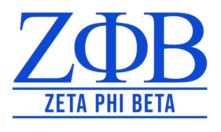 Zeta Phi Beta Custom Greek Letter Sticker - 2.5