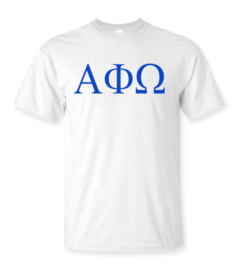 Alpha Phi Omega Letter T-Shirt