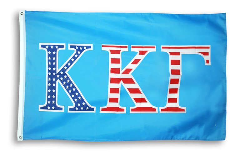 Kappa Kappa Gamma Patriotic Flag