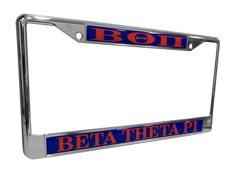 Beta Theta Pi License Plate Frame