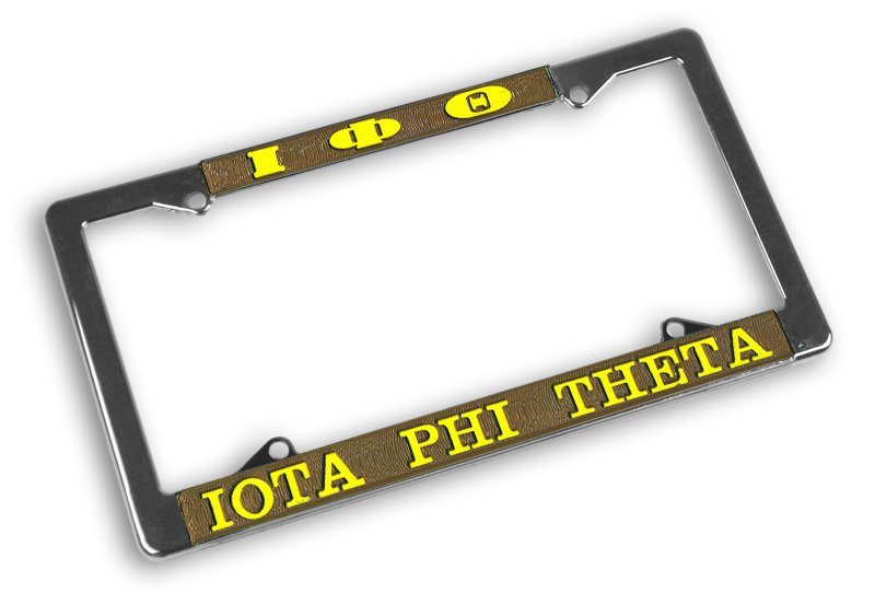 Iota Phi Theta License Plate Frame