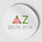 Delta Zeta Logo Circle Sticker