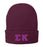 Sigma Kappa Lettered Knit Cap