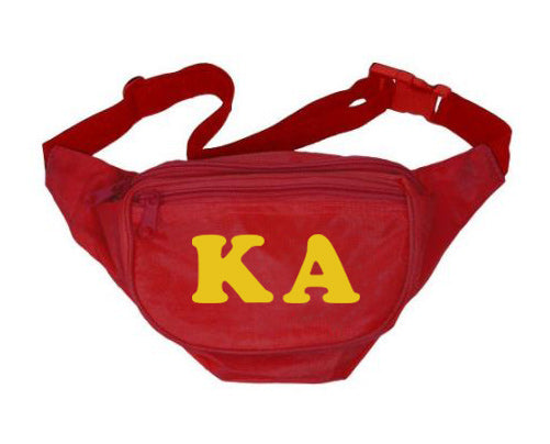 Kappa Alpha Fanny Pack Letters Layered Fanny Pack