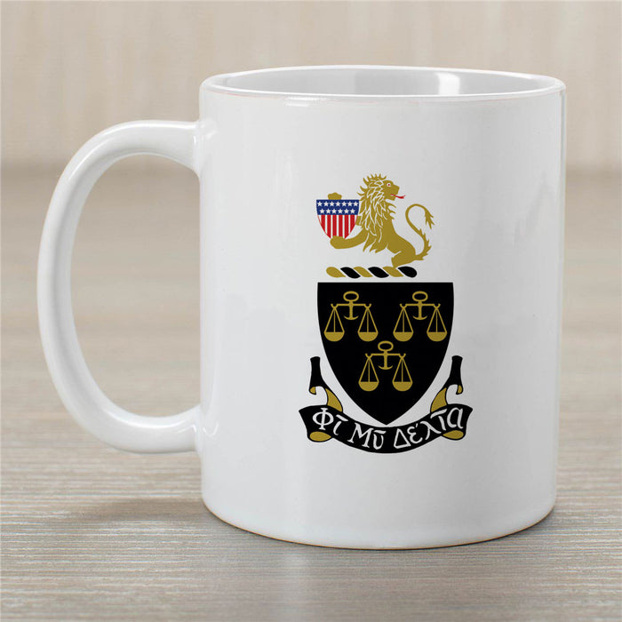 Phi Mu Delta Crest Coffee Mug