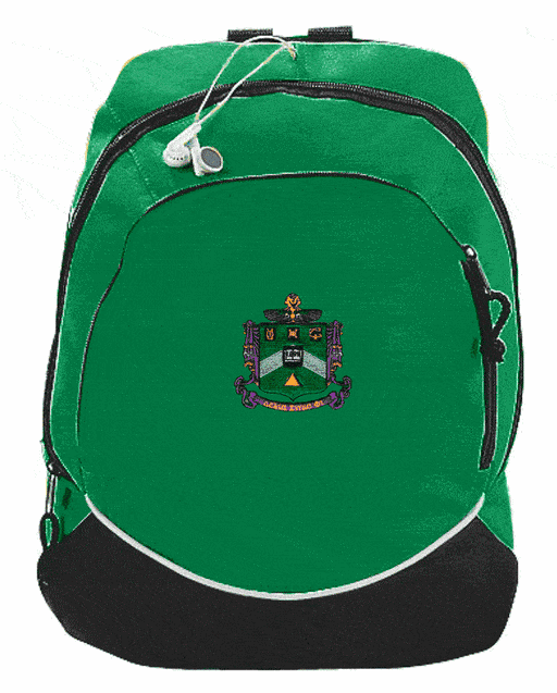 Delta Sigma Phi Crest Backpack
