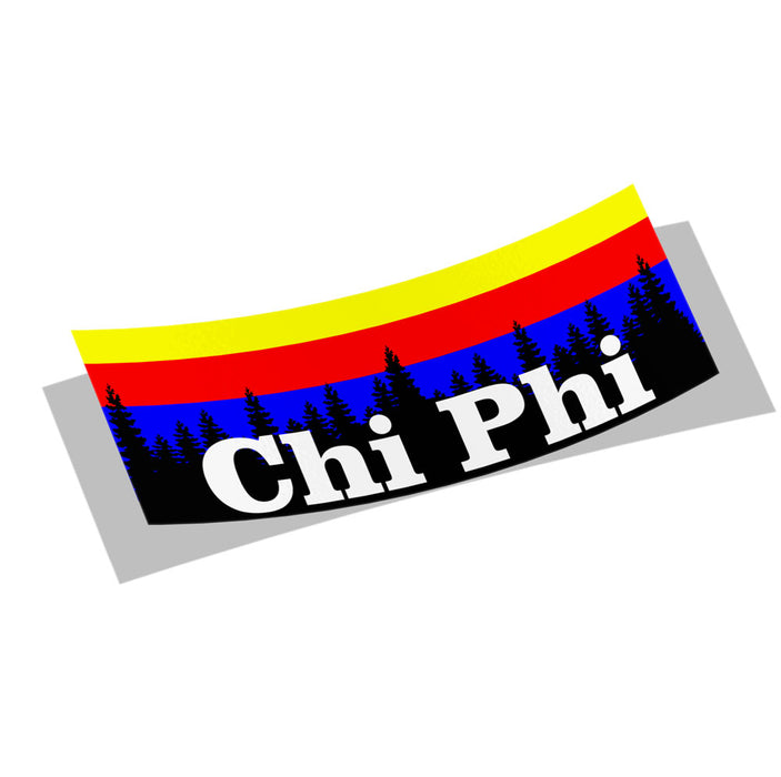 Chi Phi Mountains Decal