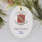 Sigma Kappa Color Crest Ornament