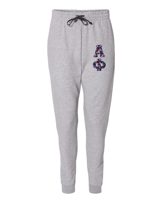 Alpha Phi Lettered Joggers (3