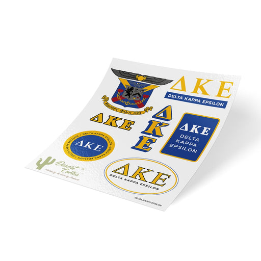 Delta Kappa Epsilon Traditional Decal Set