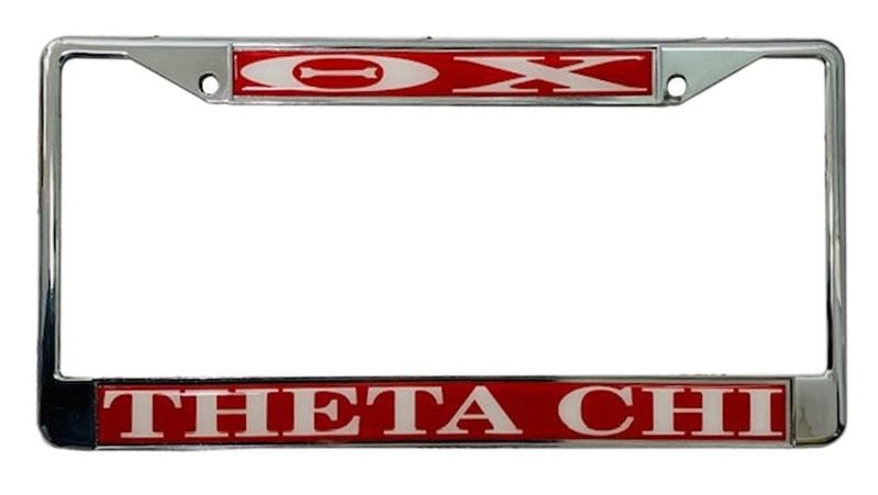 Theta Chi License Plate Frame