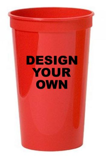 Alpha Chi Omega Custom Plastic Cup