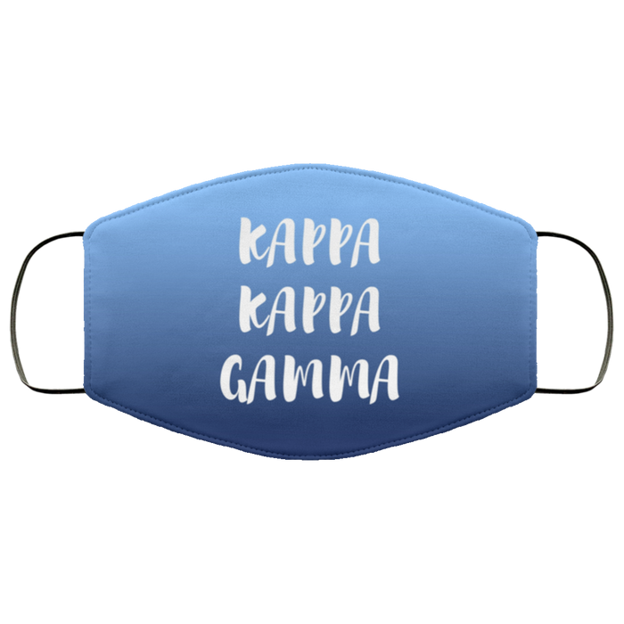 Kappa Kappa Gamma Shade Face Mask Kappa Kappa Gamma Shade Face Mask