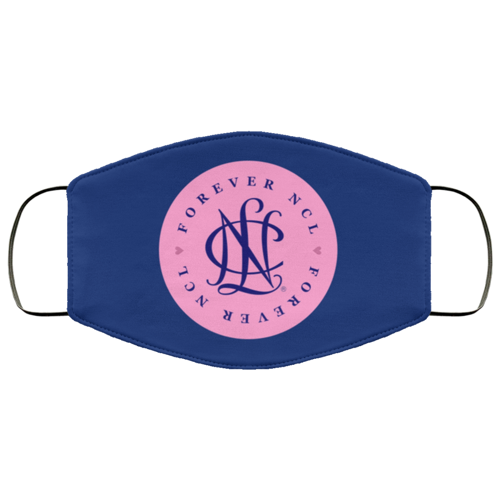 National Charity League Pink Circle Face Mask National Charity League Pink Circle Face Mask