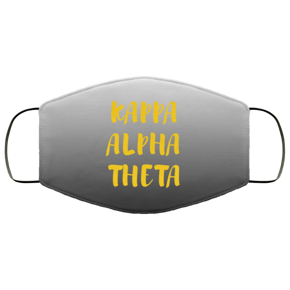 Kappa Alpha Theta Shade Face Mask Kappa Alpha Theta Shade Face Mask