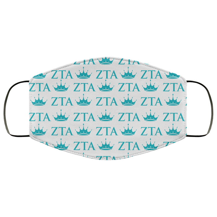 Zeta Tau Alpha Face Mask Zeta Tau Alpha Face Mask