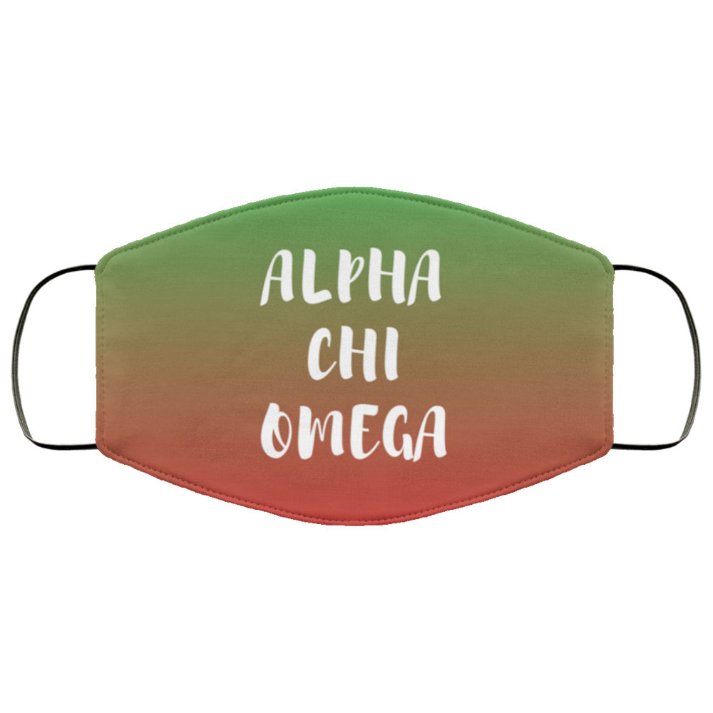 Alpha Chi Omega Shade Face Mask Alpha Chi Omega Shade Face Mask