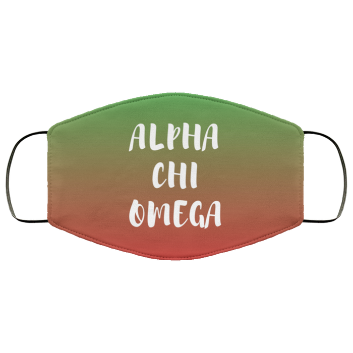 Alpha Chi Omega Shade Face Mask Alpha Chi Omega Shade Face Mask