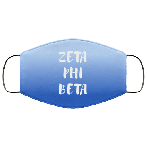 Zeta Phi Beta Zeta Phi Beta Shade Face Mask