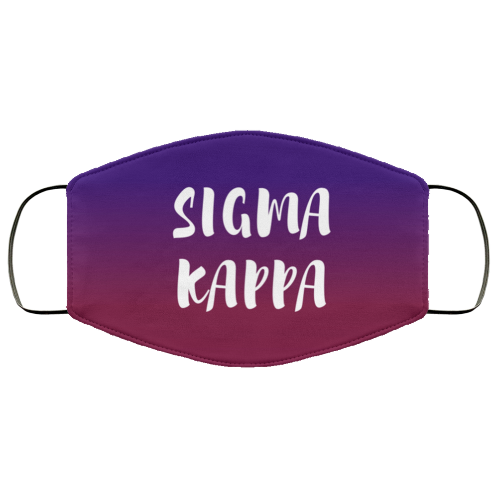 Sigma Kappa Shade Face Mask Sigma Kappa Shade Face Mask