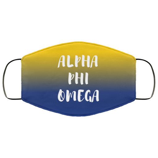 Alpha Phi Omega Shady Face Mask