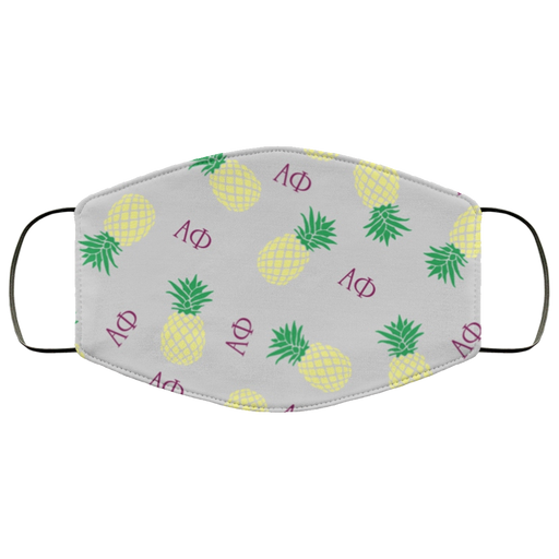 Alpha Phi Pineapples Face Mask