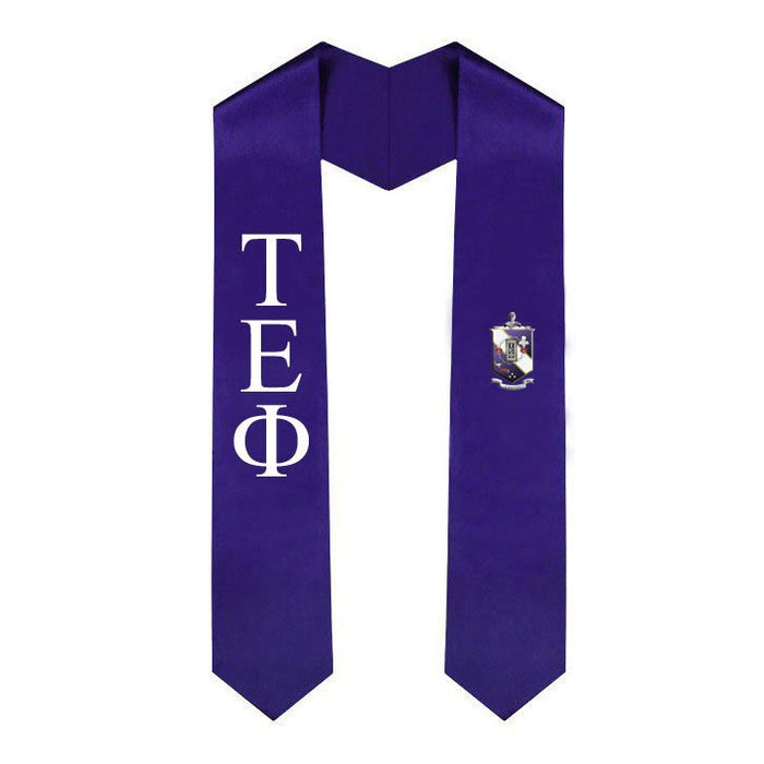 Tau Epsilon Phi Simple Sash Stole Tau Epsilon Phi Simple Sash Stole