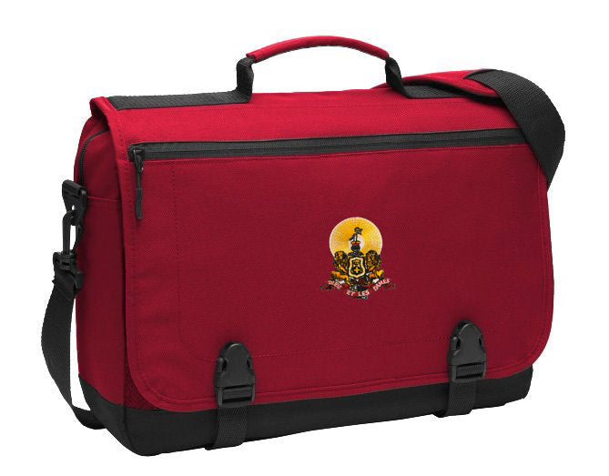 Kappa Alpha Crest Messenger Briefcase