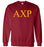 Alpha Chi Rho World Famous Lettered Crewneck Sweatshirt